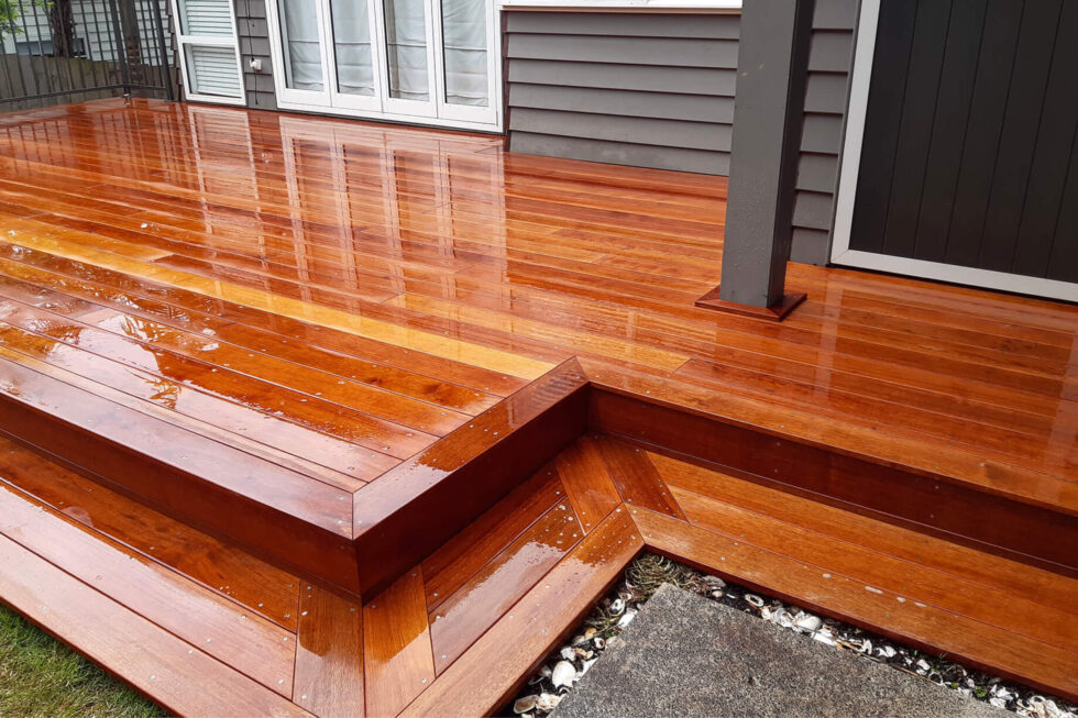 Tidy Miter deck Kwila