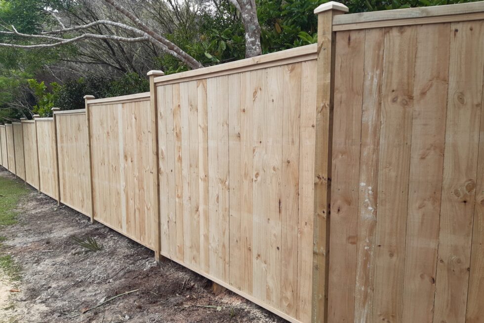 Rough Sawn Fence