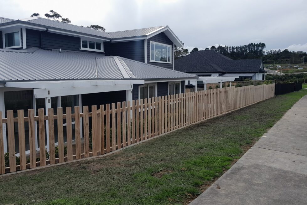 Balustrade Slat Fence
