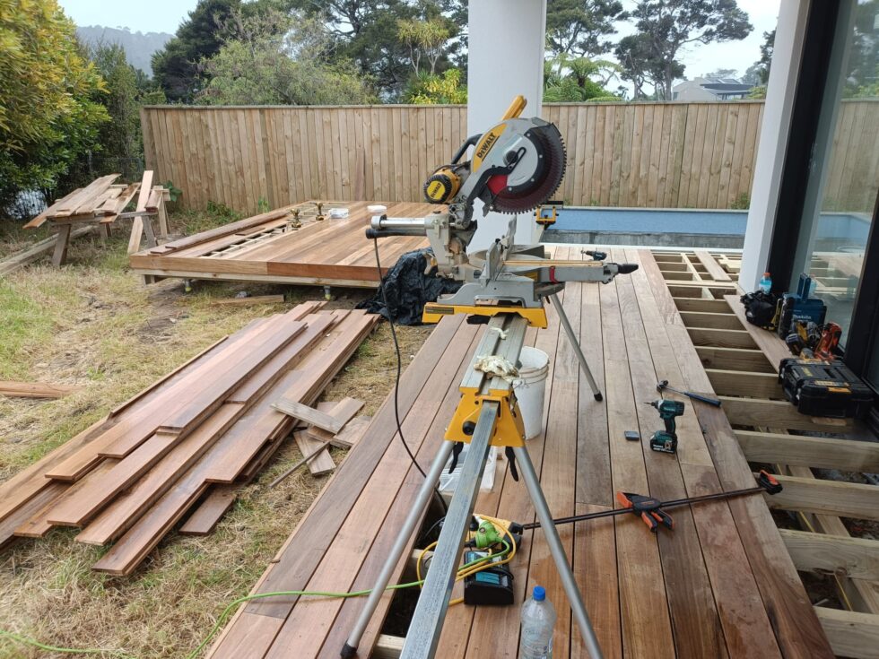 Vitex new build around pool