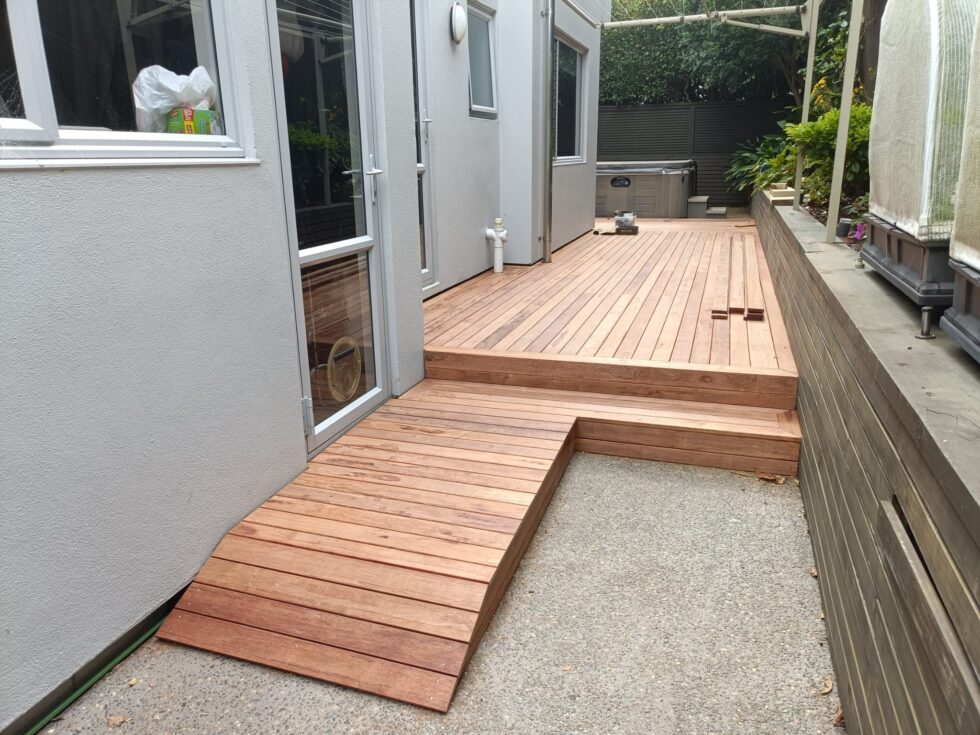 After Re cladding work