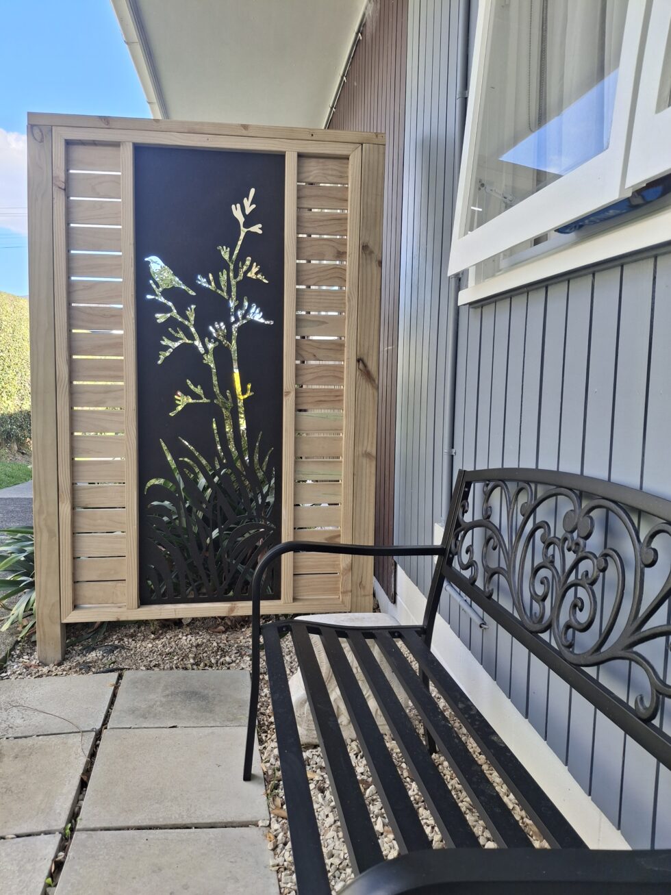 Decorative insert screening, artistic panels